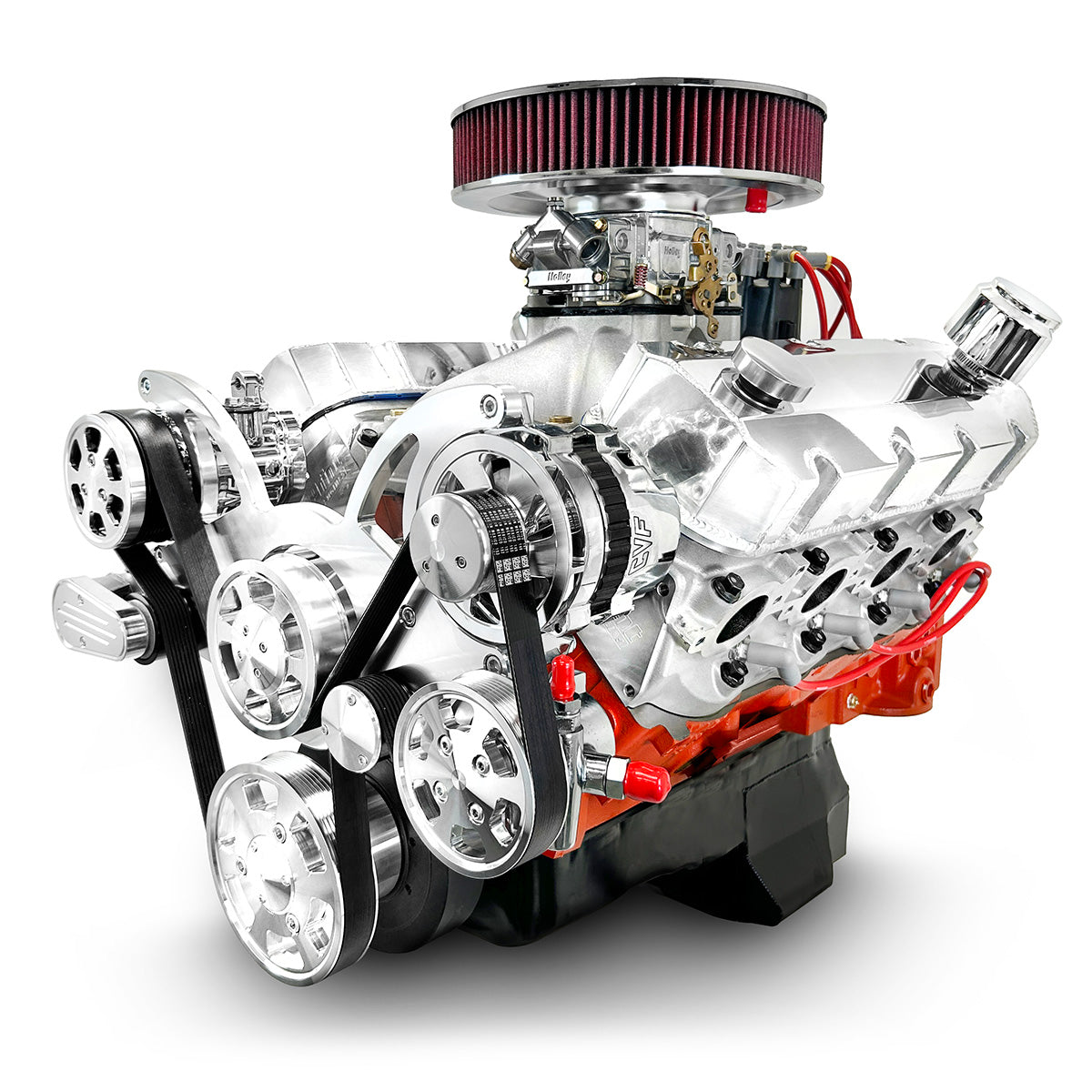 BluePrint PS502CTCK Chev BB 502 CI Pro Series Stroker Crate Engine Dressed Longblock w/ Carb