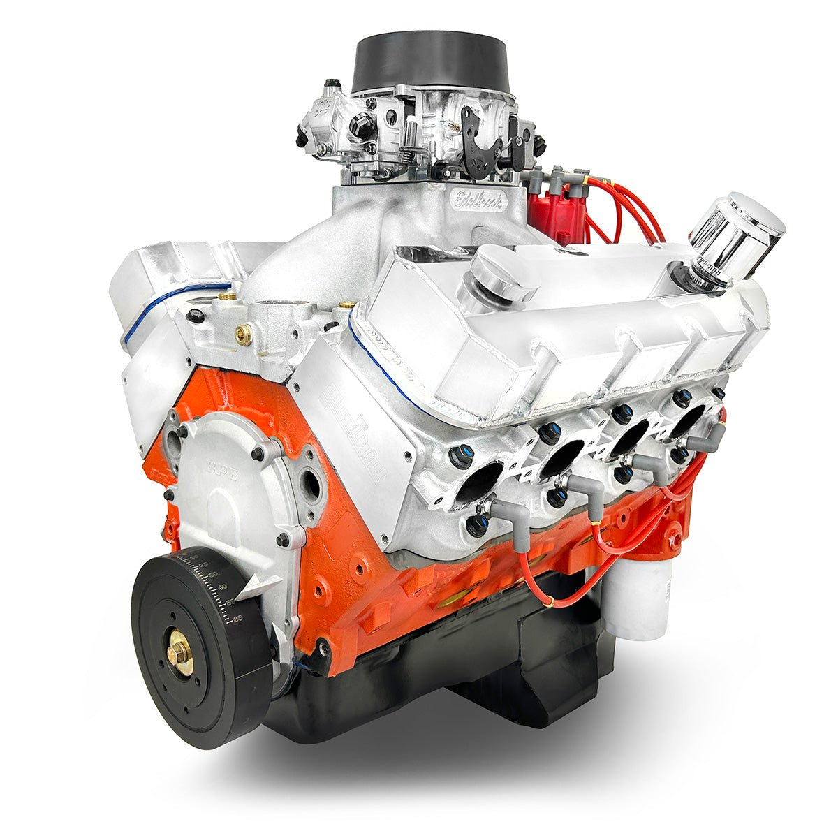 BluePrint PS6320CTC Chev BB 632 CI Pro Series Stroker Crate Engine Dressed Longblock w/ Carb