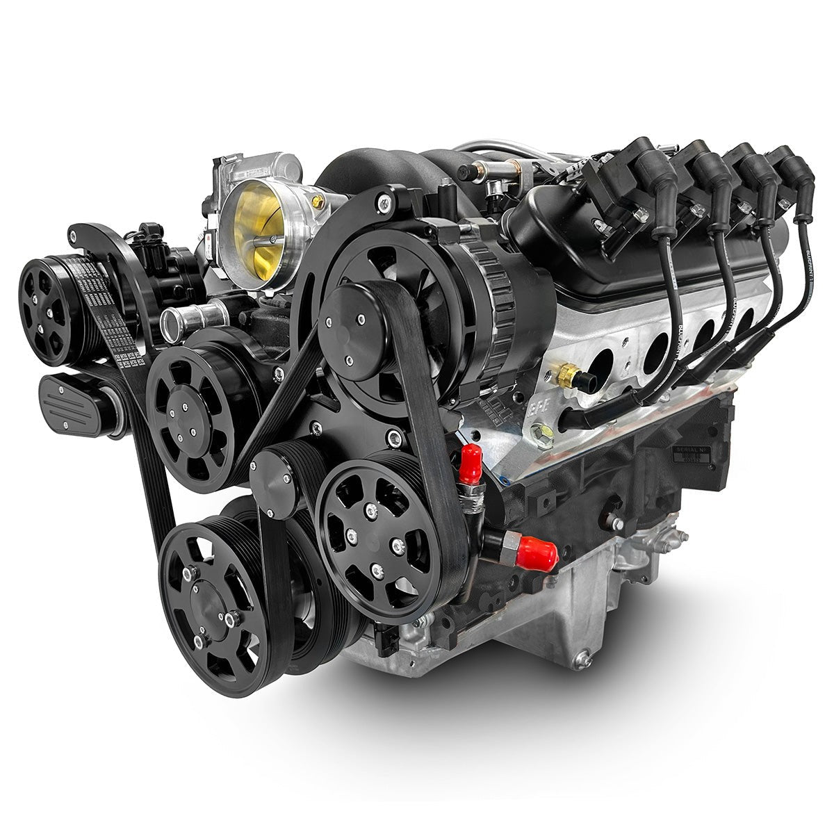 BluePrint PSLS4273CTFKB Ford 427 CI LS ProSeries Stroker Crate Engine Dressed Longblock w/ EFI