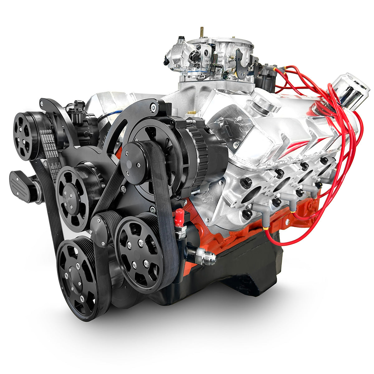 BluePrint PS6320CTCKB Chev BB 632 CI Pro Series Stroker Crate Engine Dressed Longblock w/ Carb
