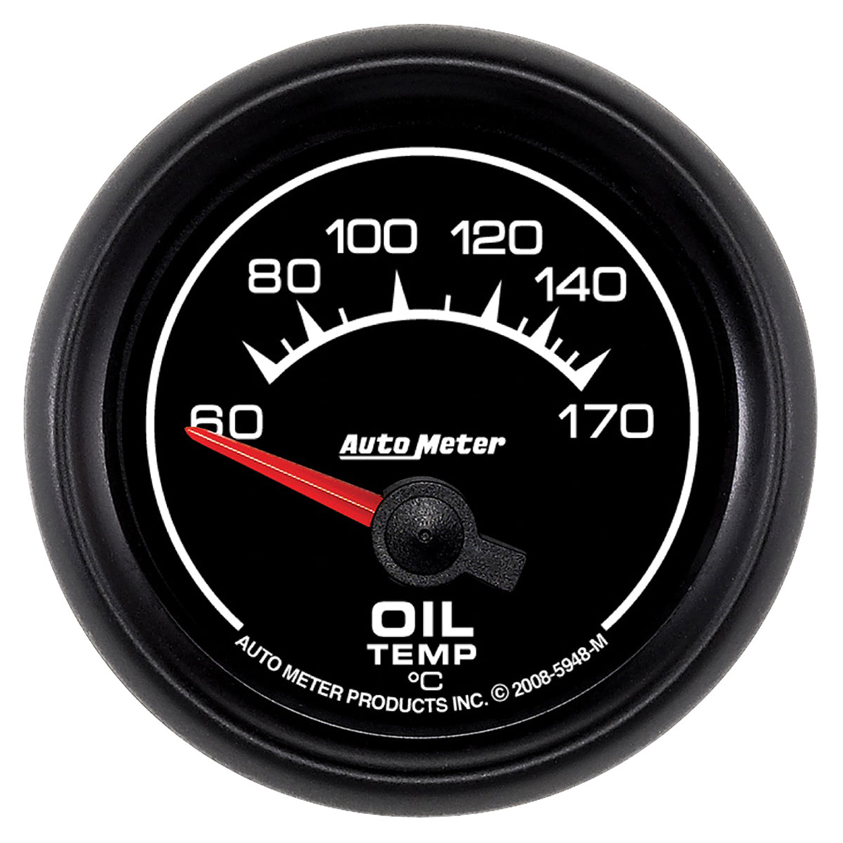 AutoMeter 5948-M GAUGE, OIL TEMP, 2 1/16", 60-170?C, ELECTRIC, ES