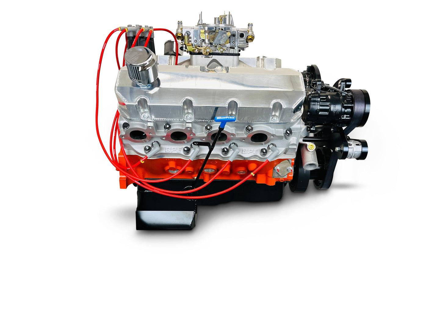 BluePrint PS5401CTCKB Chev BB 540 CI Pro Series Stroker Crate Engine Dressed Longblock w/ Carb
