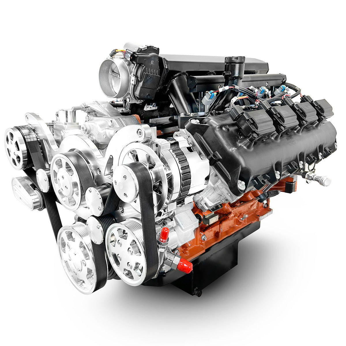 BluePrint PS426CTFK 426 CI HEMI ProSeries Stroker Crate Engine Dressed Longblock w/ EFI