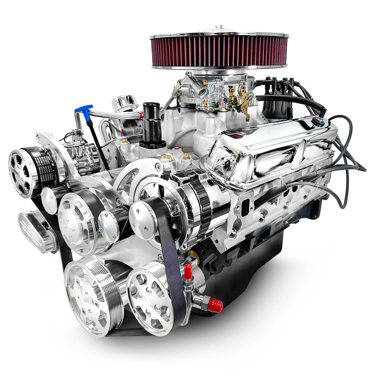 BluePrint BPC4085CTCK Chrysler 408 CI Stroker Crate Engine Dressed Longblock w/ Carb