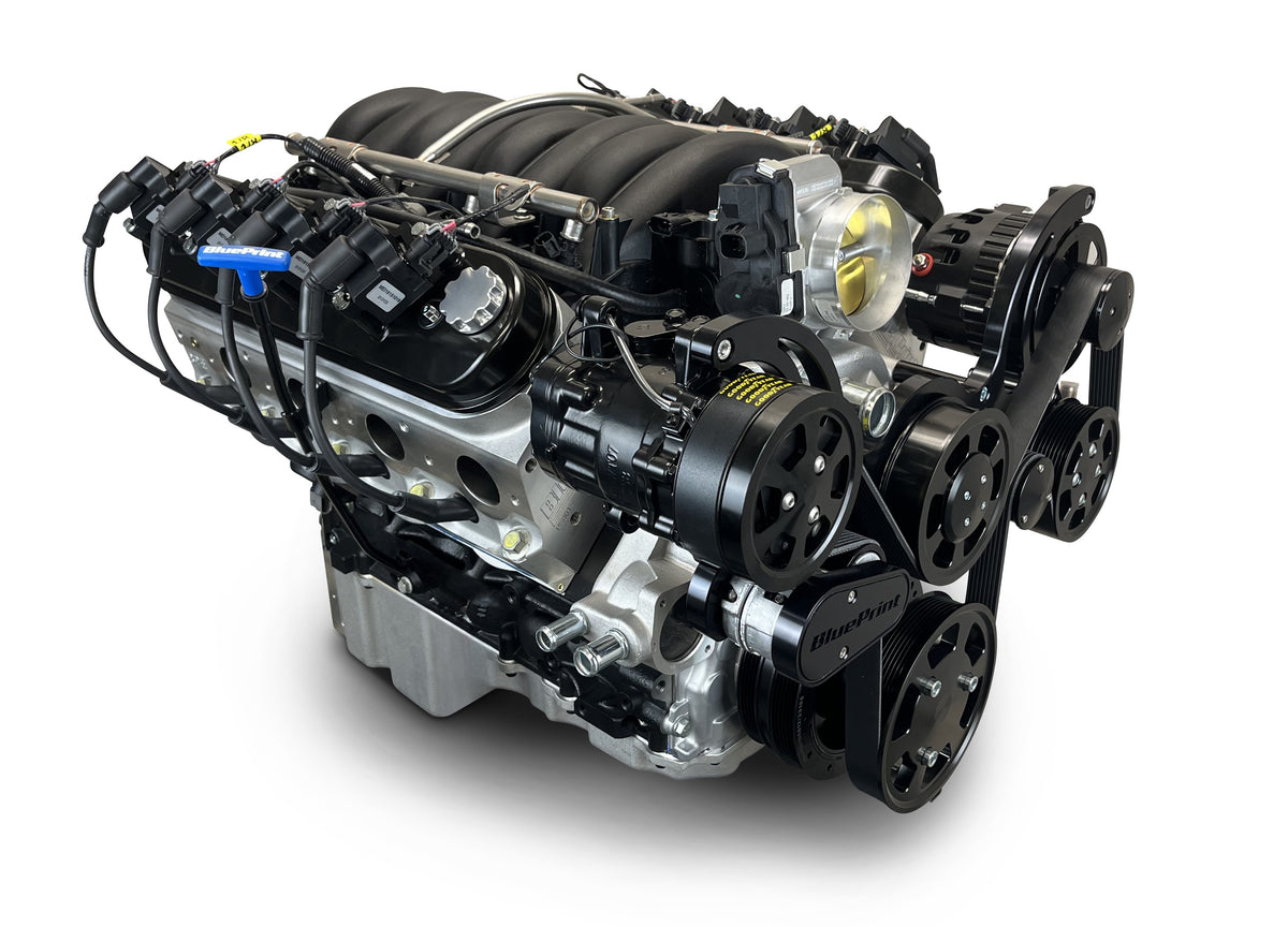 BluePrint PSLS3763CTFKB 376 CI LS ProSeries Crate Engine Dressed Longblock w/ EFI