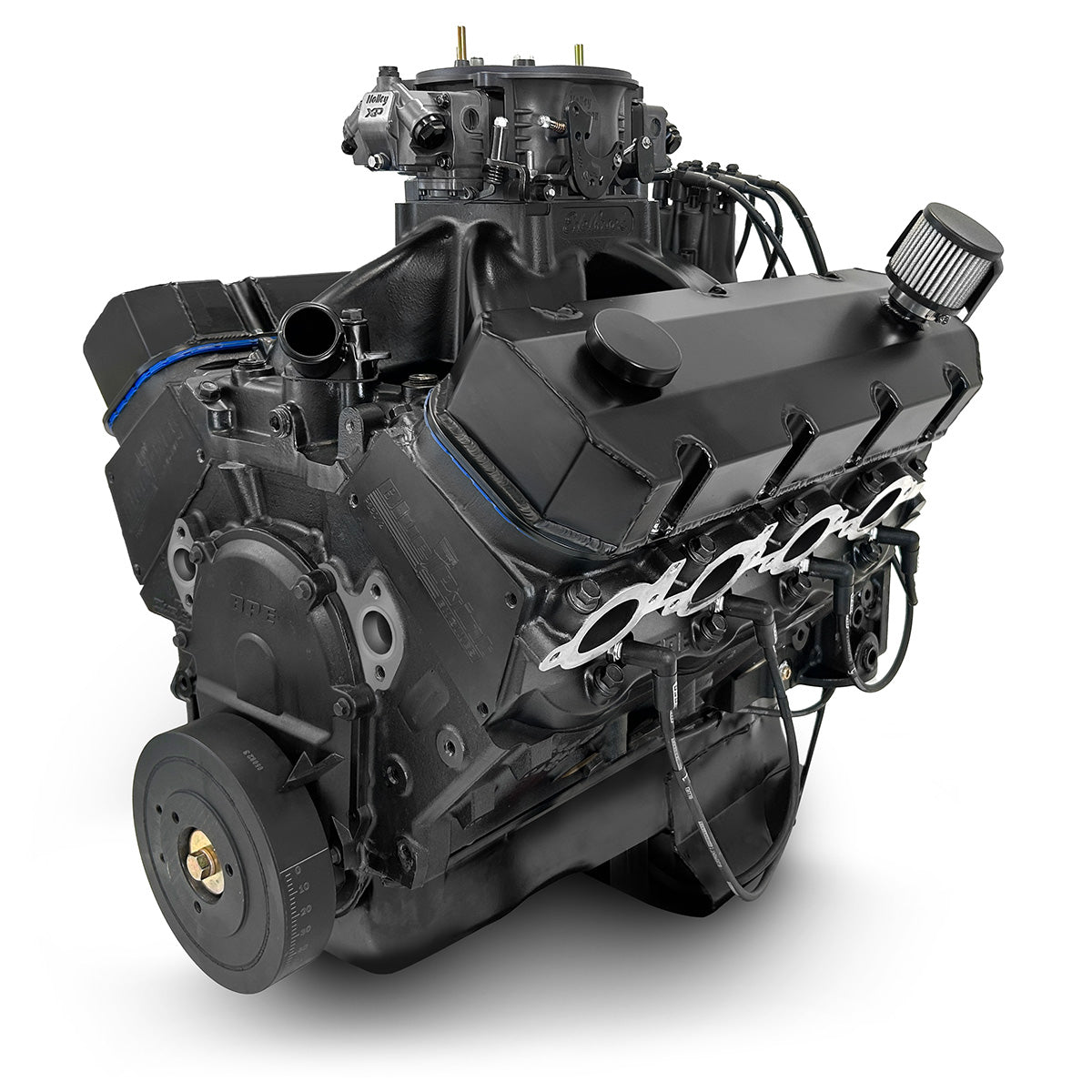 BluePrint PS6320CTCX Chev BB 632 CI Pro Series Stroker Crate Engine Dressed Longblock w/ Carb