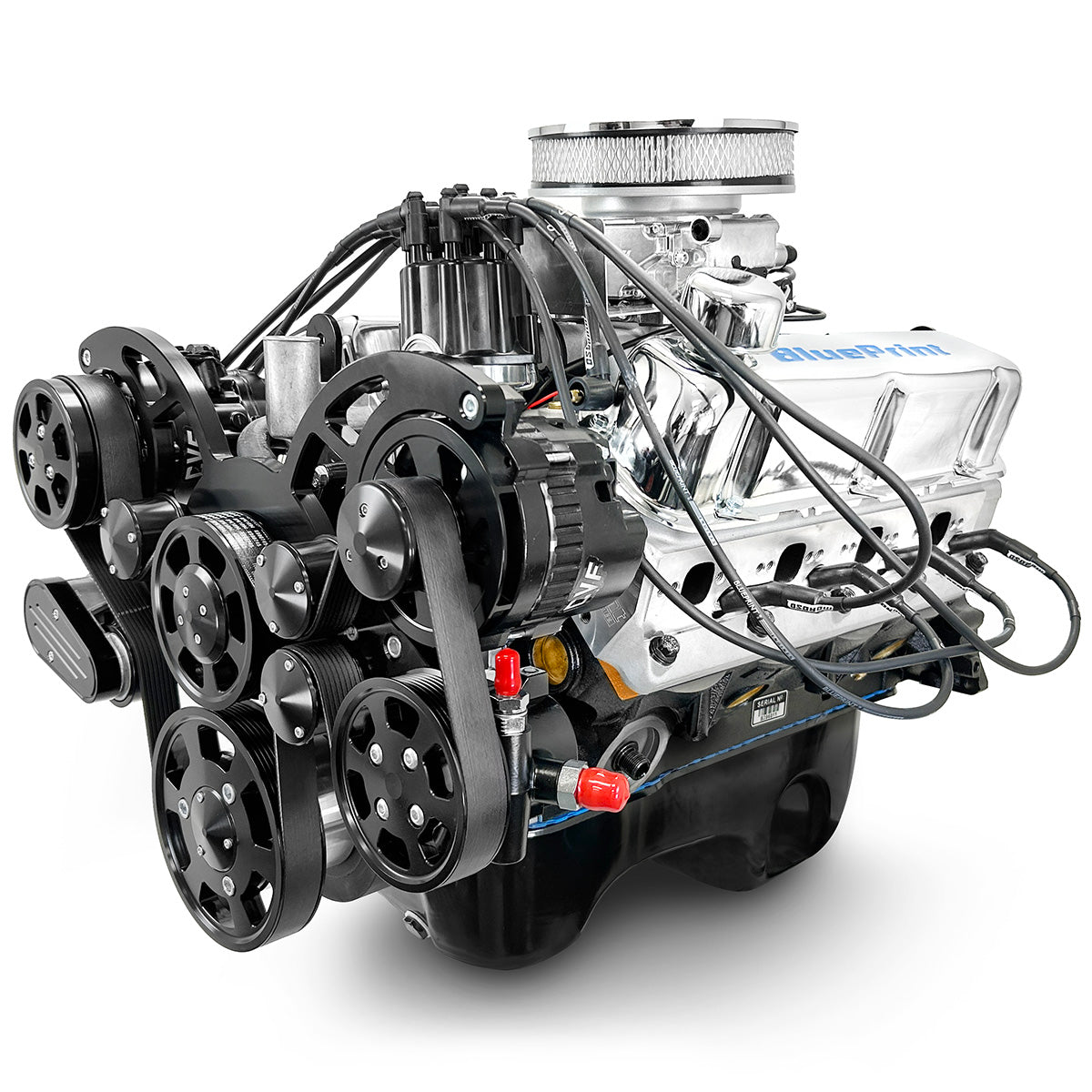 BluePrint BP3479RCTFKB Ford SB 347 CI Stroker Crate Engine Dressed Longblock w/ EFI