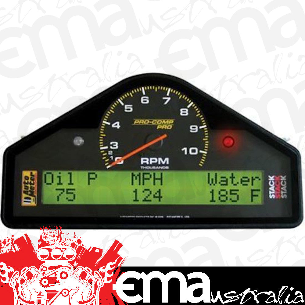 AutoMeter 6003 STREET DASH, 0-3-10.5K RPM, PRO-COMP PRO