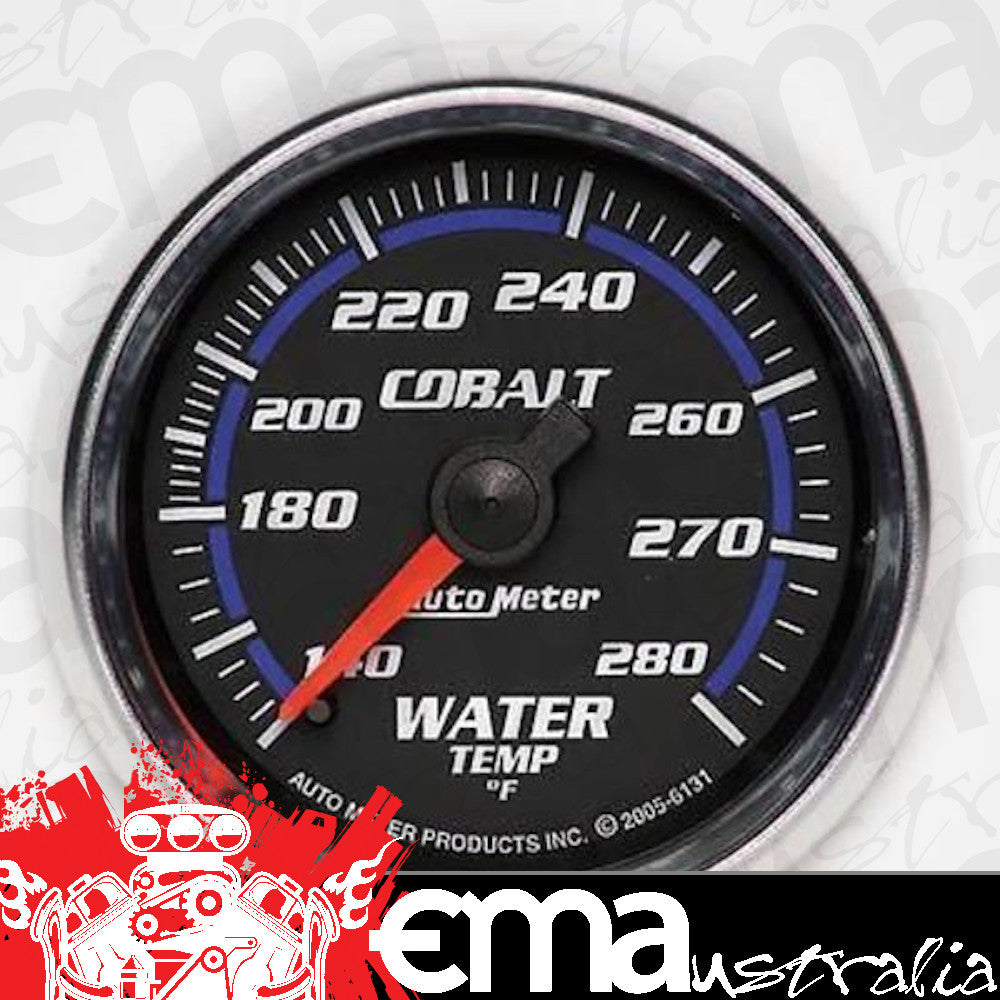 AutoMeter 6131 2-1/16" WATER TEMPERATURE, 140-280 F, COBALT