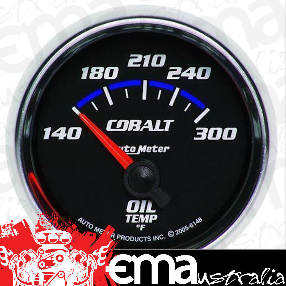 AutoMeter 6148-M GAUGE, OIL TEMP, 2 1/16", 60-170?C, ELECTRIC, COBALT