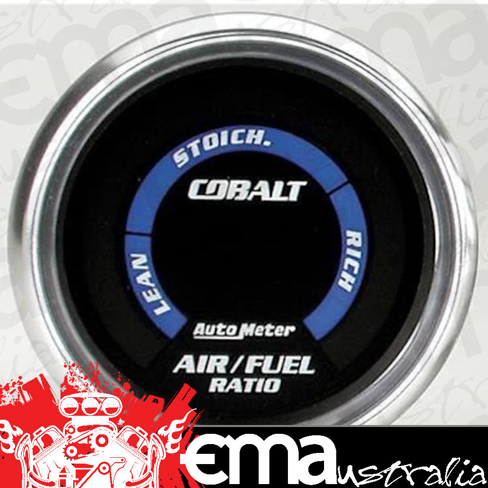 AutoMeter AU6175 Cobalt 2-16" Digital Air Fuel Ratio Gauge Narrowband Lean/Rich