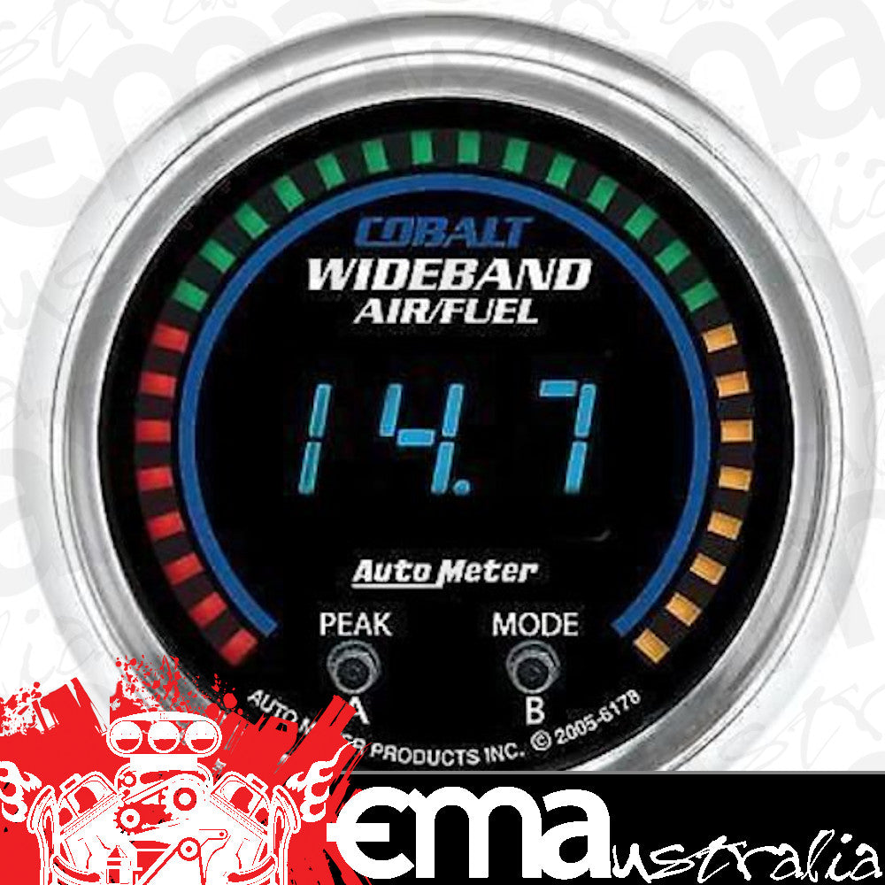 AutoMeter AU6178 Cobalt Wideband Air/Fuel Ratio Gauge