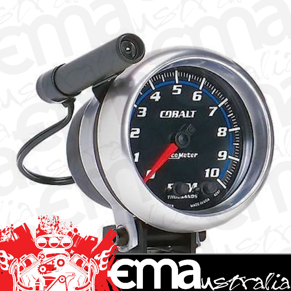 AutoMeter 6290 3-3/4" PEDESTAL TACHOMETER, 0-10,000 RPM, COBALT