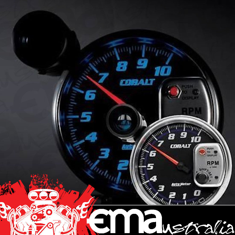 AutoMeter 6299 5" PEDESTAL TACHOMETER, 0-10,000 RPM, COBALT