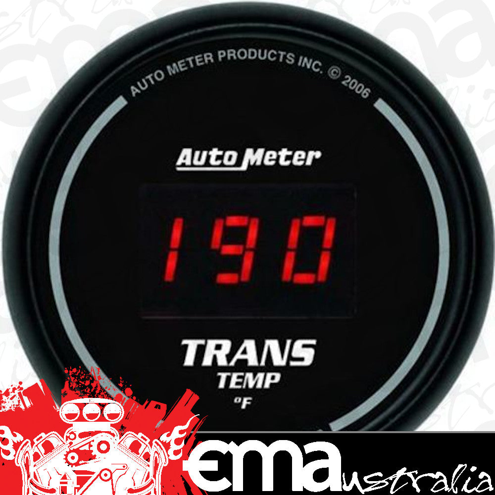 AutoMeter AU6349 Sport-Comp Digital Transmission Temperature Gauge 2-1/16" 0-300F