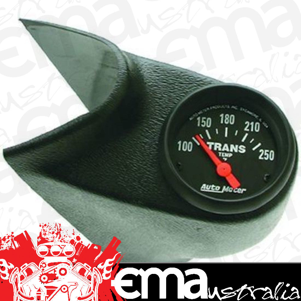 AutoMeter AU7070 Gauge Kit Single Gauge A-Pillar Pod Transmission Temperature Gauge 100-250¶ø F 2-1/16" Ford Kit