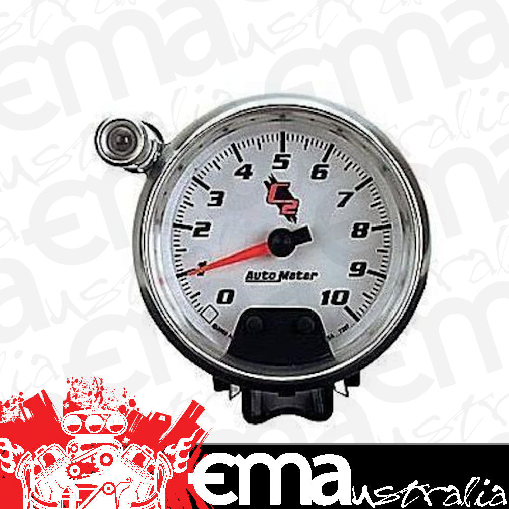 AutoMeter AU7290 C2 3-3/4" Mini Monster Tachometer 0-10000RPM W/Shift Light