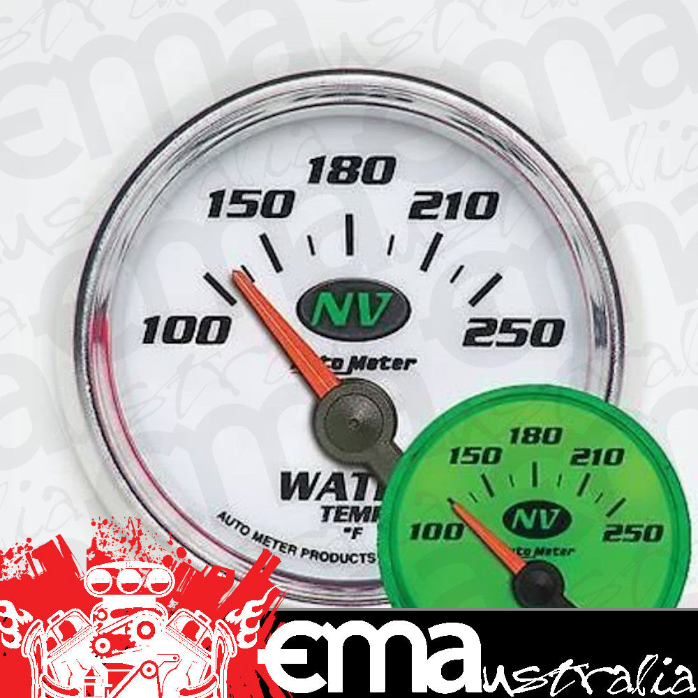 AutoMeter AU7337 NV 2-1/16" Elec Water Temperature Gauge 100-250¶øF