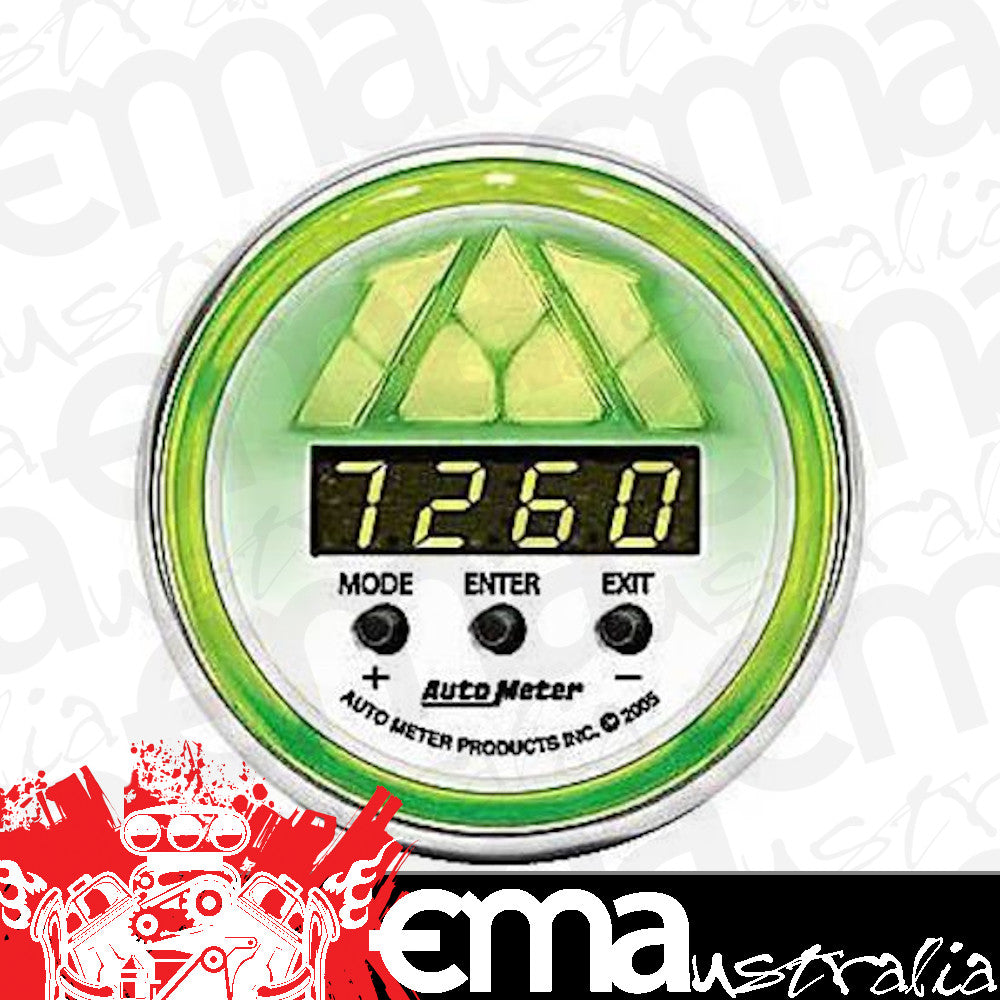 AutoMeter 7388 GAUGE, SHIFT LIGHT, DIGITAL RPM W/ MULTI-COLOR LED LIGHT, DPSS LEVEL 2, NV