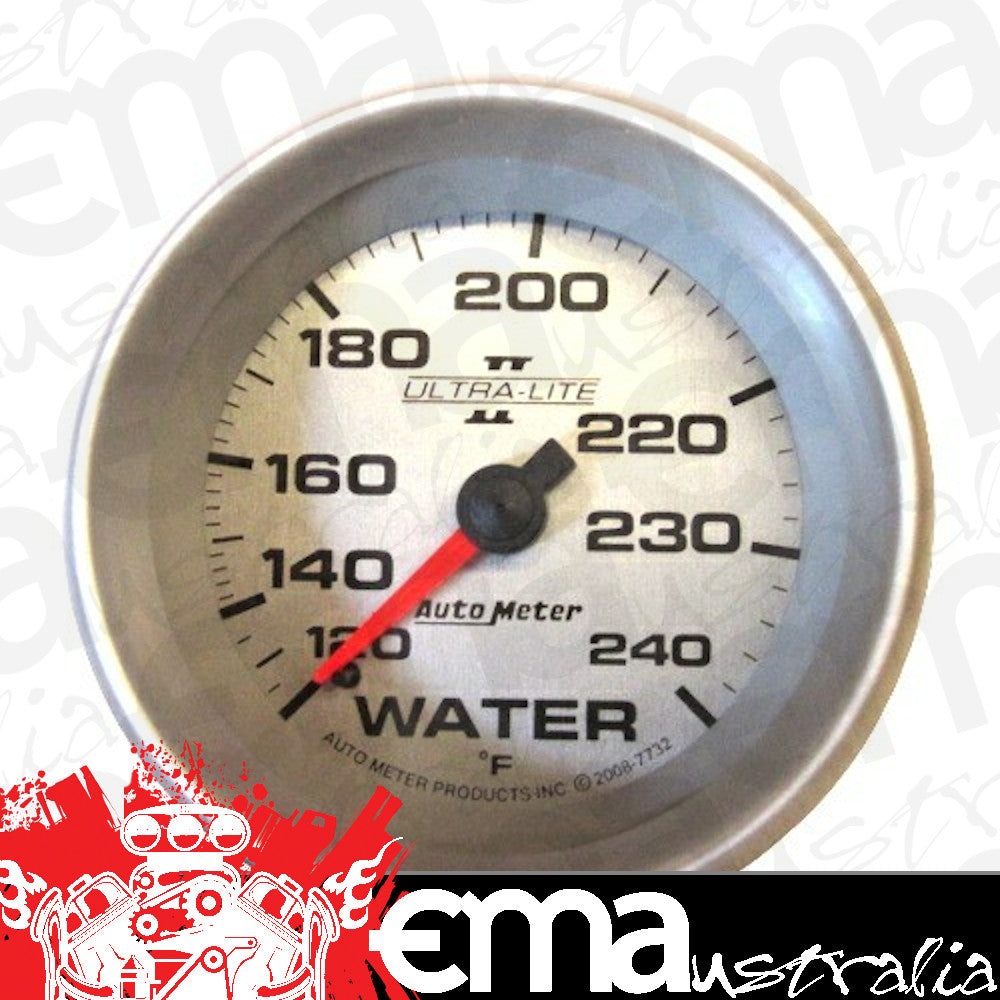 AutoMeter 7732 2-5/8" WATER TEMPERATURE, 120-240 F, ULTRA-LITE II