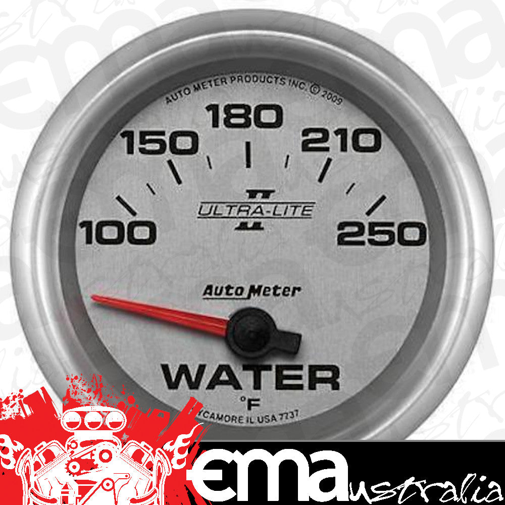 AutoMeter AU7737 Ultra-Lite II 2-5/8" Elec Water Temperature Gauge 100-250¶øF