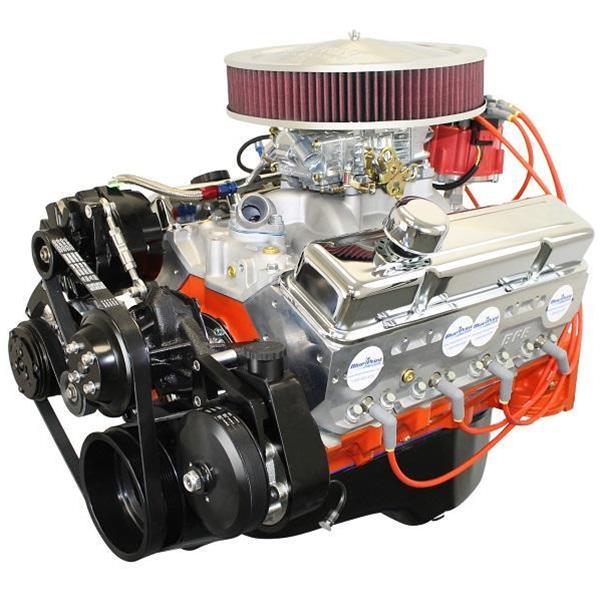 BluePrint BP4002CTFDK Chev 400 CI Crate Engine Dressed Longblock w/ EFI & Pulley Kit