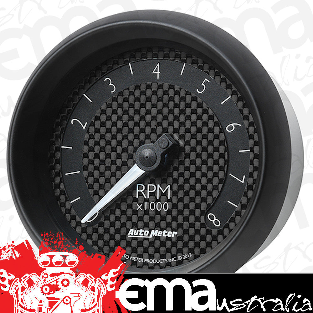 AutoMeter 8097 3-3/8" IN-DASH TACHOMETER, 0-8,000 RPM, GT