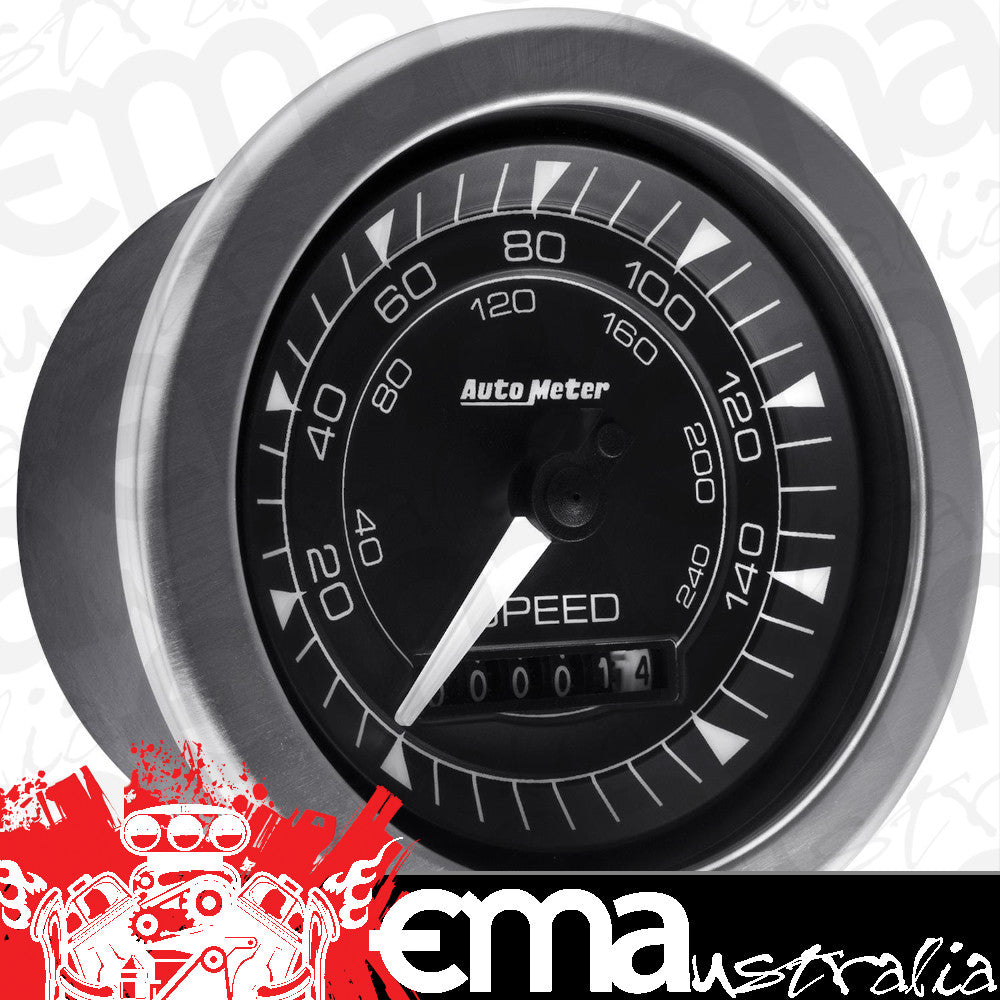 AutoMeter 8188 3-3/8" SPEEDOMETER 160MPH ELEC. PROGRAMMABLE CHRONO