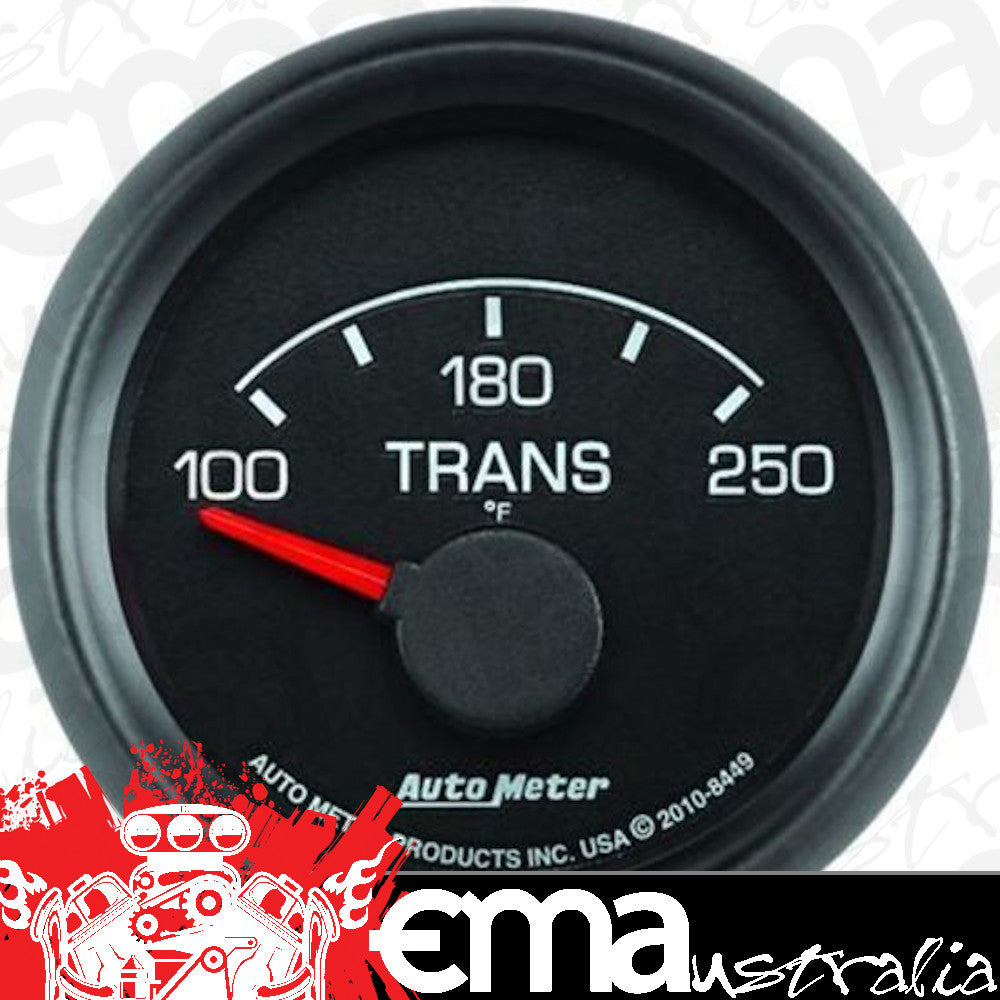 AutoMeter AU8449 Gauge Factory Match Analog Transmission Temperature 100-250¶ø F 2-1/16" Black Face