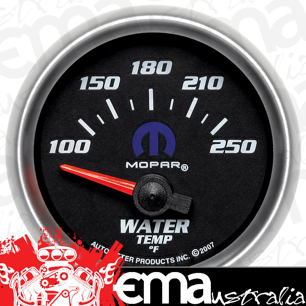 AutoMeter AU880016 Mopar Water Temperature Gauge 2-1/16" Short Sweep 100-250¶øF