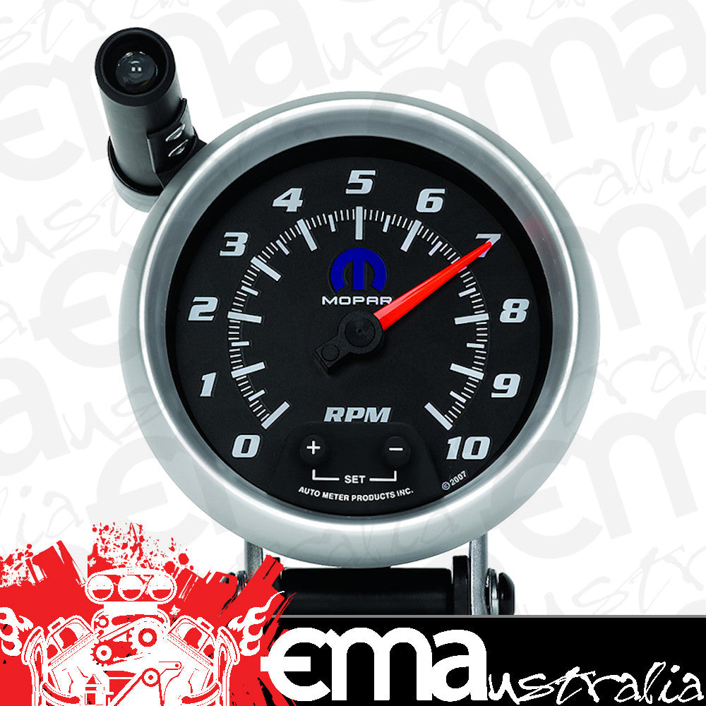 AutoMeter AU880023 Mopar Mini-Monster Tachometer 3-3/4" 0-10,000 RPM