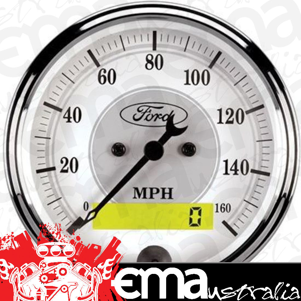 AutoMeter AU880355 Ford Racing Gauge 3-1/8" Speedo Electronic Masterpiece