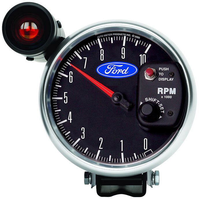 AutoMeter 880827 5" PEDESTAL TACHOMETER, 0-10,000 RPM, FORD