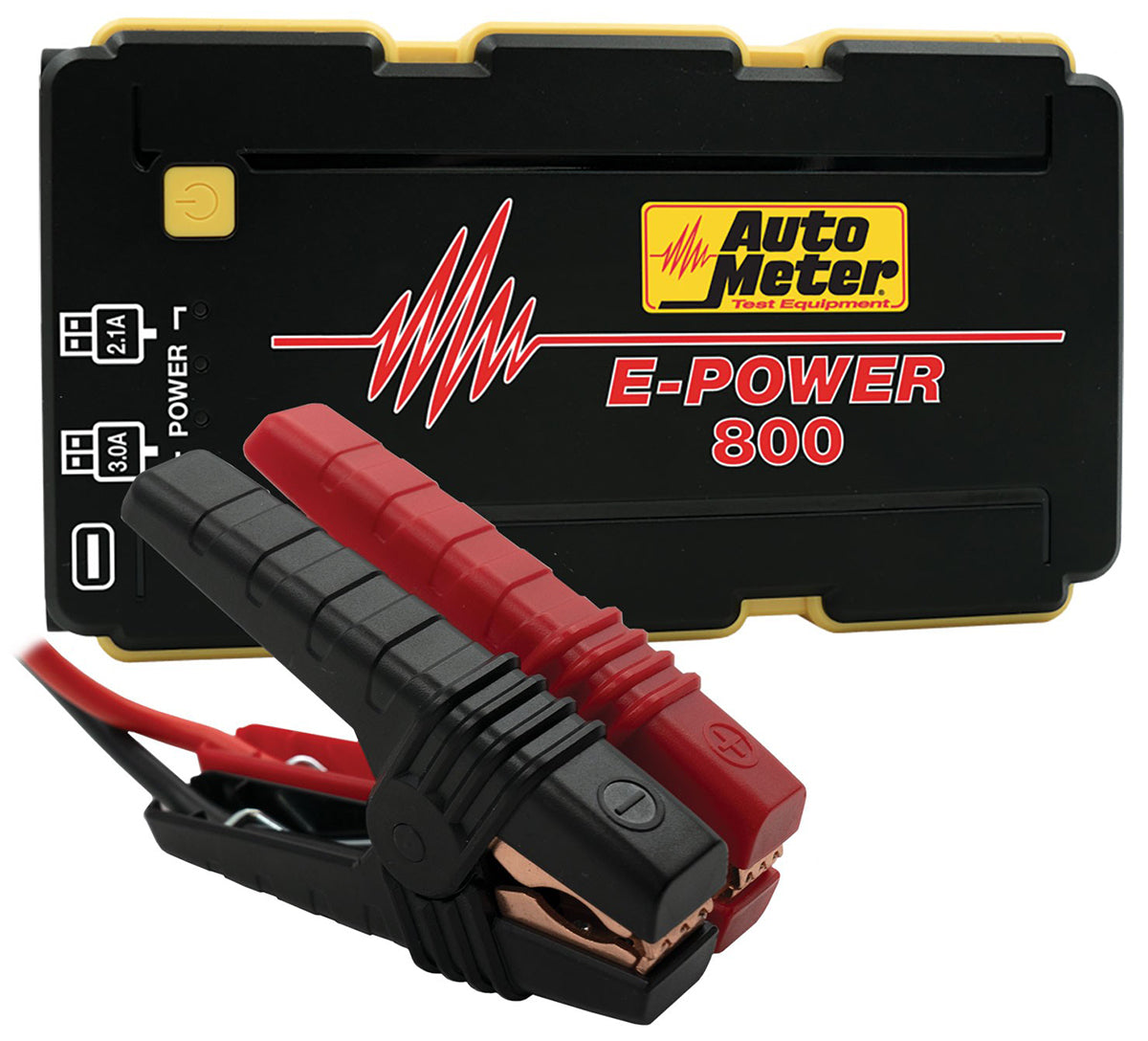AutoMeter EP-800 JUMP STARTER, EMERGENCY BATTERY PACK, 12V, 800A PEAK, 1800 mAh