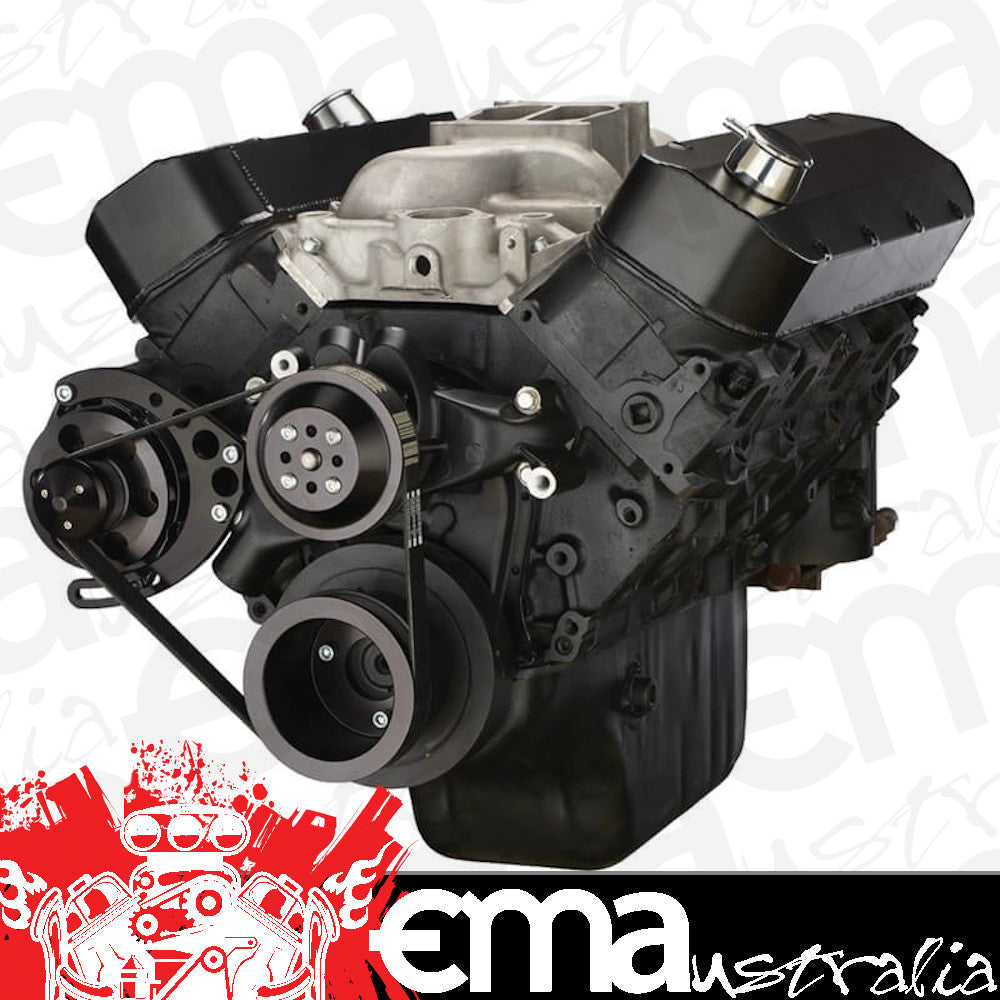 CVF B-454-SERPENTINE-ALT-C Black Chevy Big Block Serpentine Conversion Kit - Alternator Only Long Water Pump