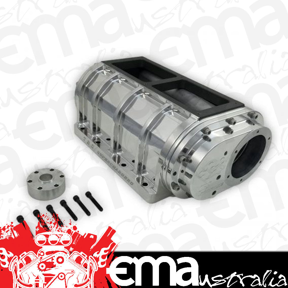 The Blower Shop B2213 6-71 Billet 2 Lobe Blower Case Polished Finish