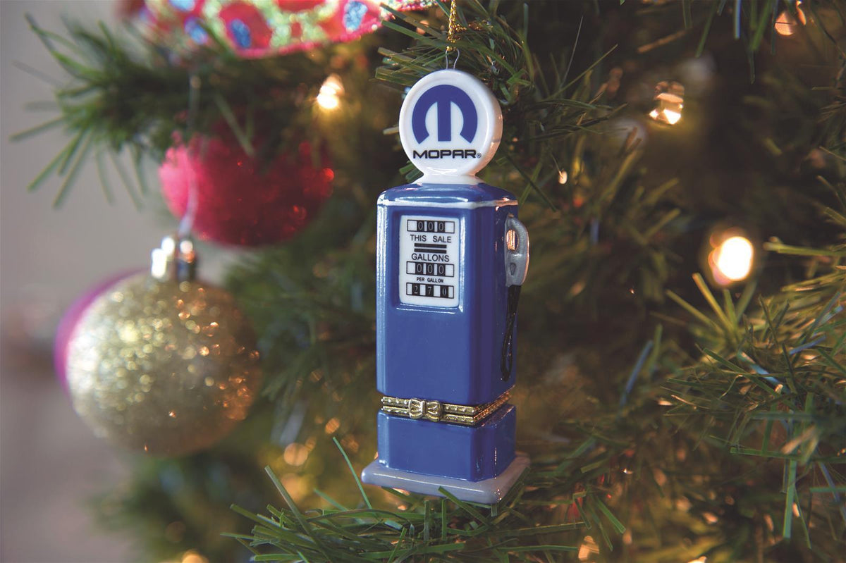 Engine Master Australia BAW-L2491 Mopar Gas Pump Opening Christmas Tree Ornament