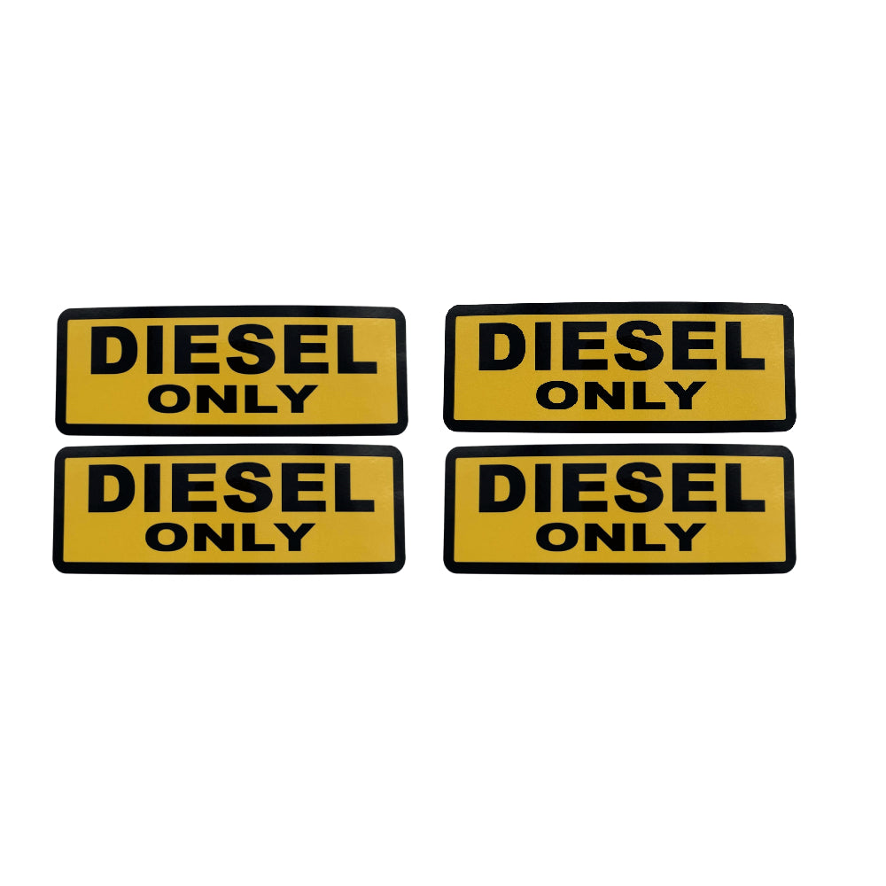 'Diesel Only' Decal Set - Small