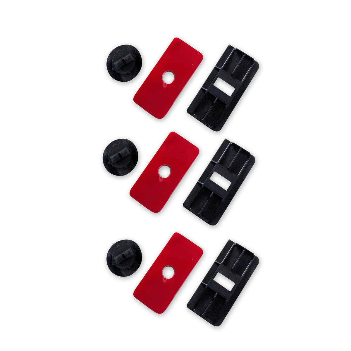 TFI Racing TFI-LAT3 Aunger Louvre Fitting Kit Rear Louvre Mounting Clips set of 3 (LAT3)