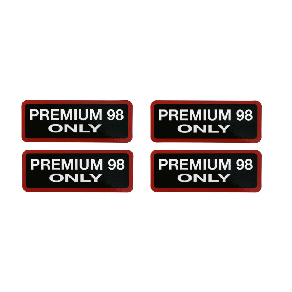 'Premium 98 Only' Decal Set - Small