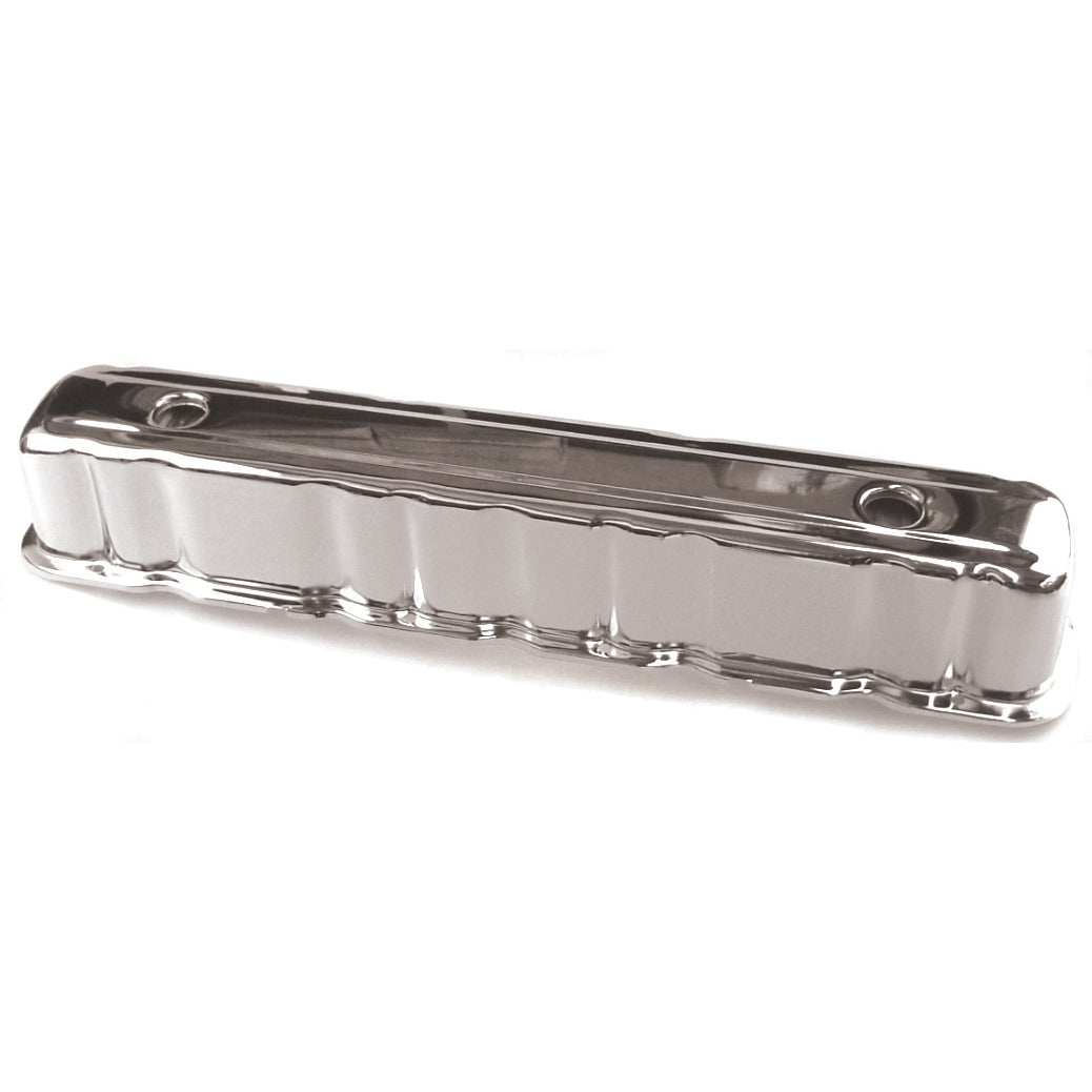 Valve Cover Chrome Holden 6 Red, Blue + Black Motor 2 holes Baffled