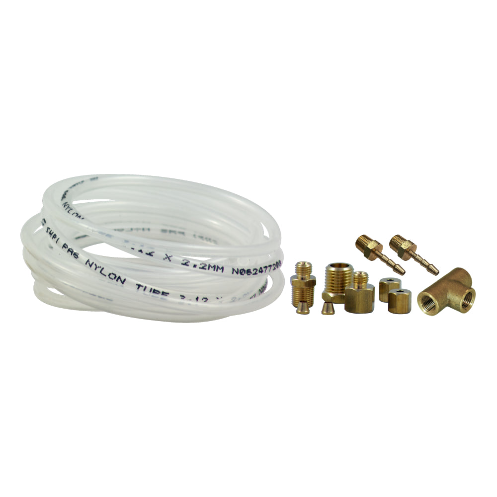 Automotive Boost Gauge Fitting Kit with Nylon Hose