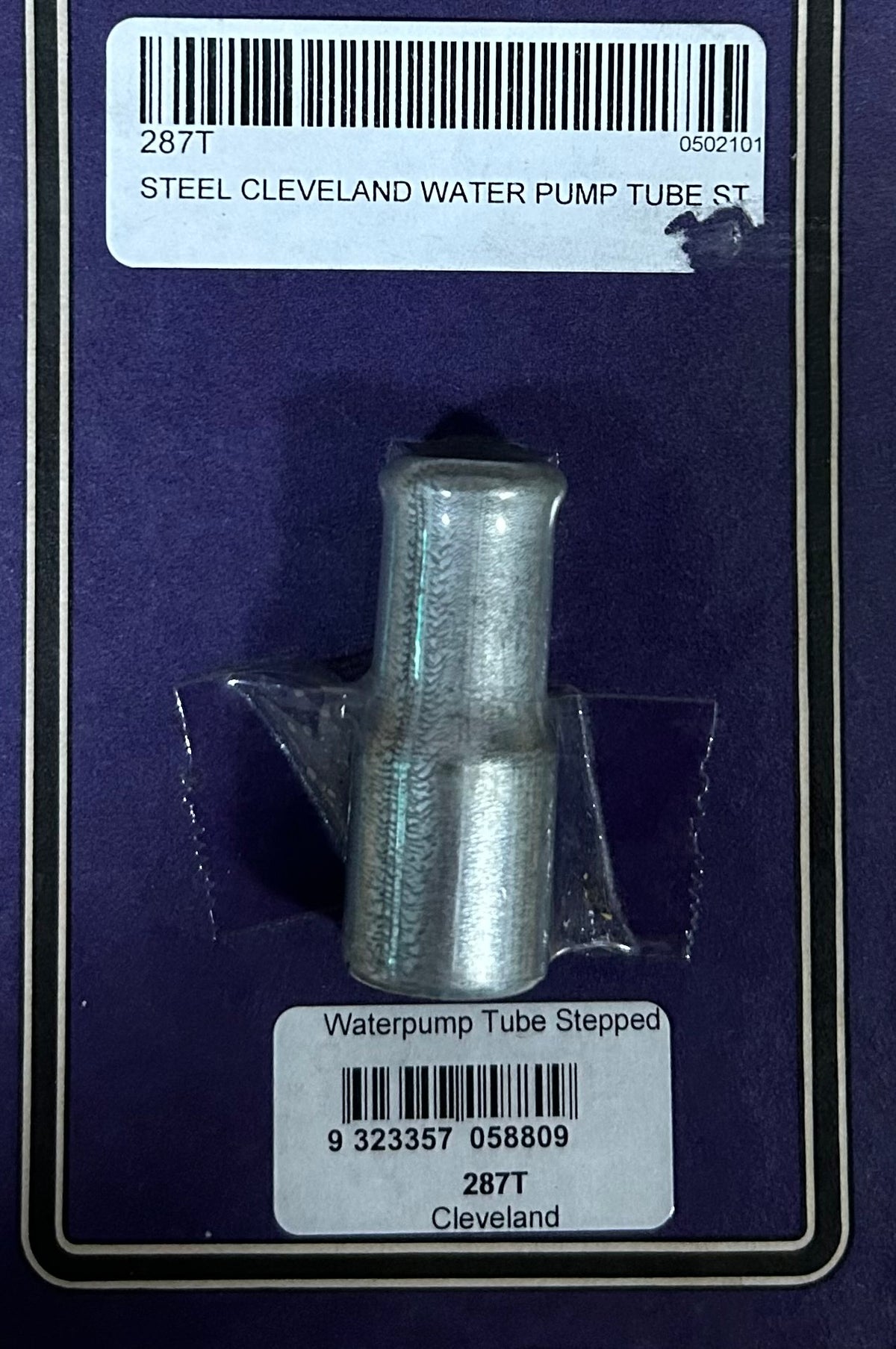 TFI Racing TFI-287T Cleveland Water Pump Tube Stepped Steel