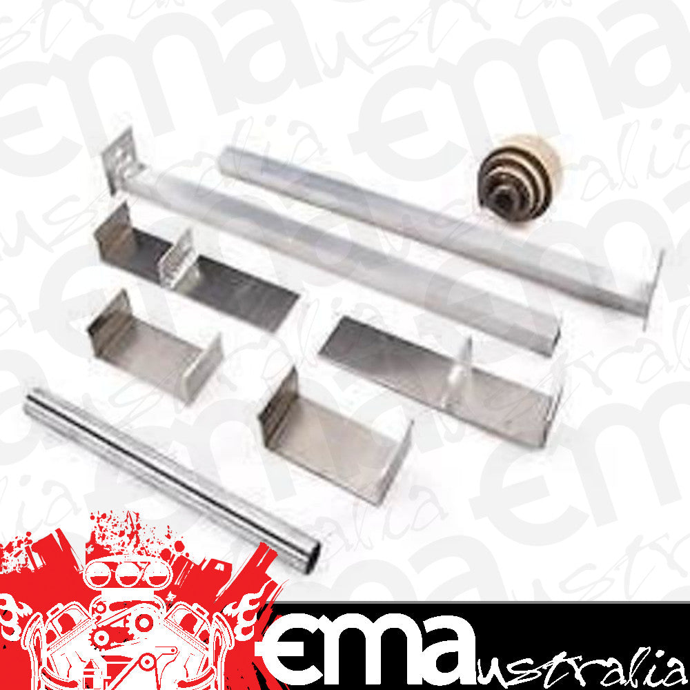 Be Cool BCP72017 Be Cool Alloy Radiator Mount Kit Suit Dual Core Radiators