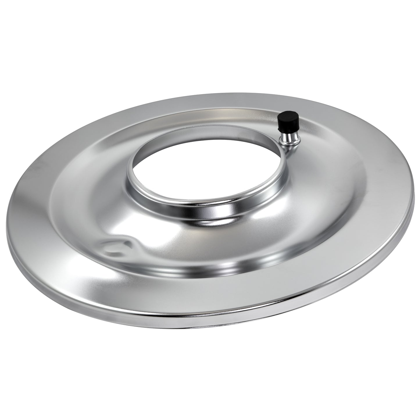 Filter Base 14 Inch Steel Zinc Holley Edelbrock Raised 5-1/8" Carburettor