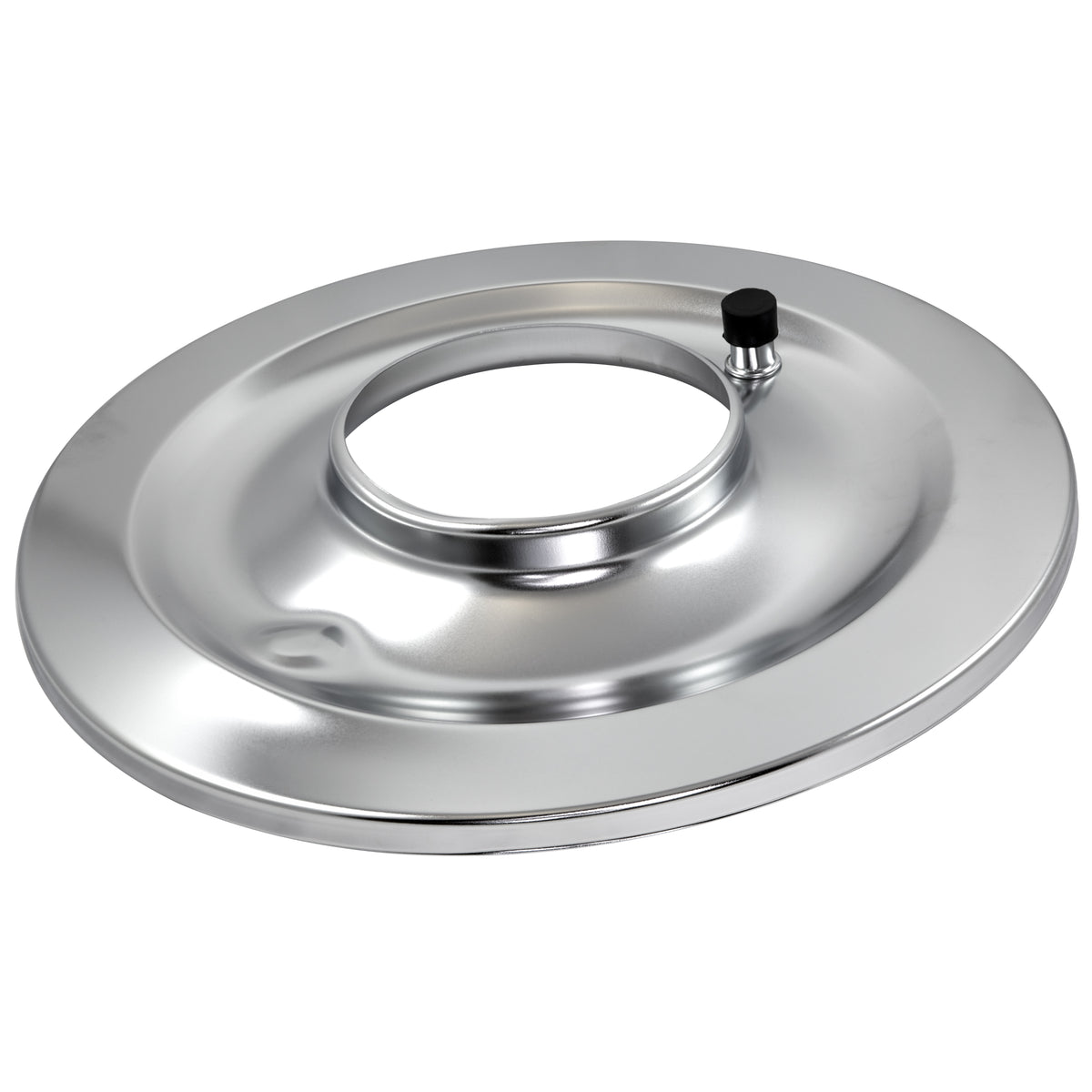 Filter Base 14 Inch Steel Zinc Holley Edelbrock Raised 5-1/8" Carburettor