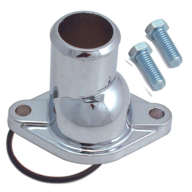 TFI Racing TFI-4727 4727 Water Neck Chevrolet Small + Big Block Straight Chromed Alloy O-Ring and Bolts