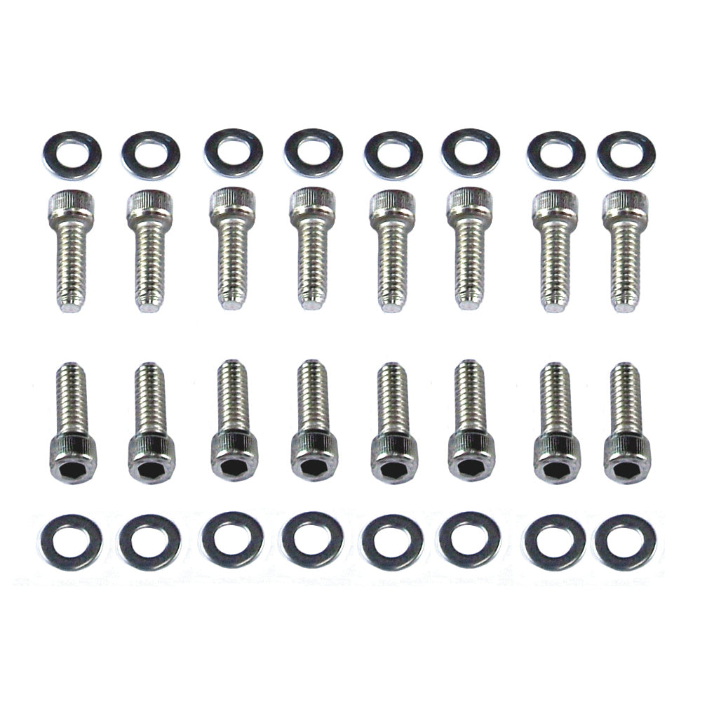 Valve Cover Bolts Ford Cleveland Chrome Socket Head Long suit Alloy Covers-Set
