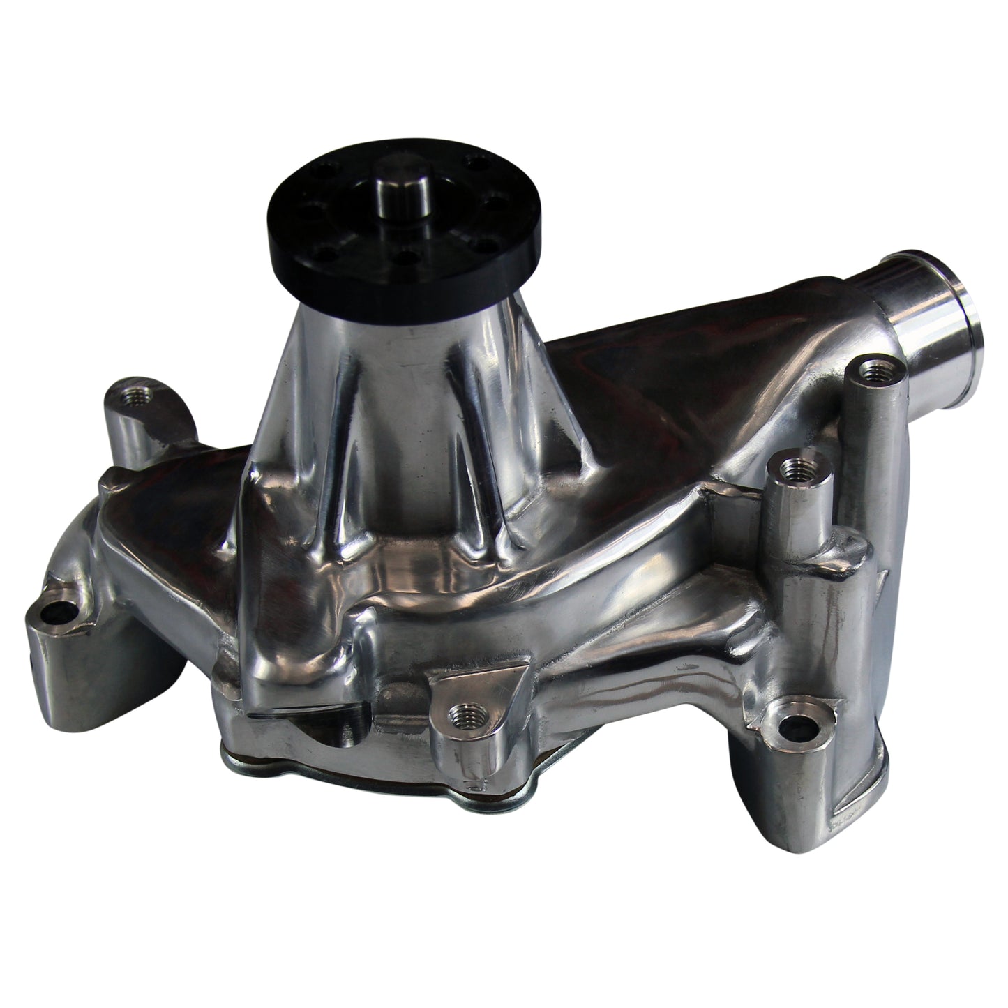 Water Pump Sm Blk Chevrolet 265-350 Lwp Polished Alloy Hi Volume