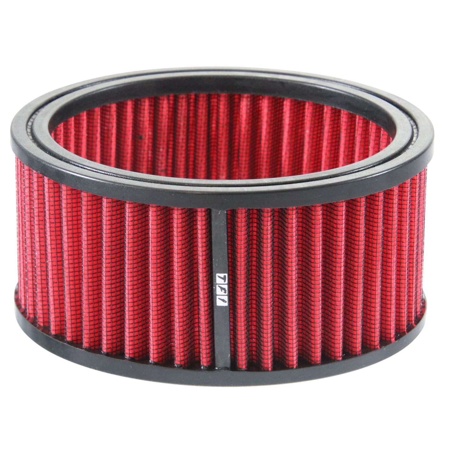 Air Cleaner Filter Element Red 6-3/8"Inch Wide 3"Inch Tall Round Cotton